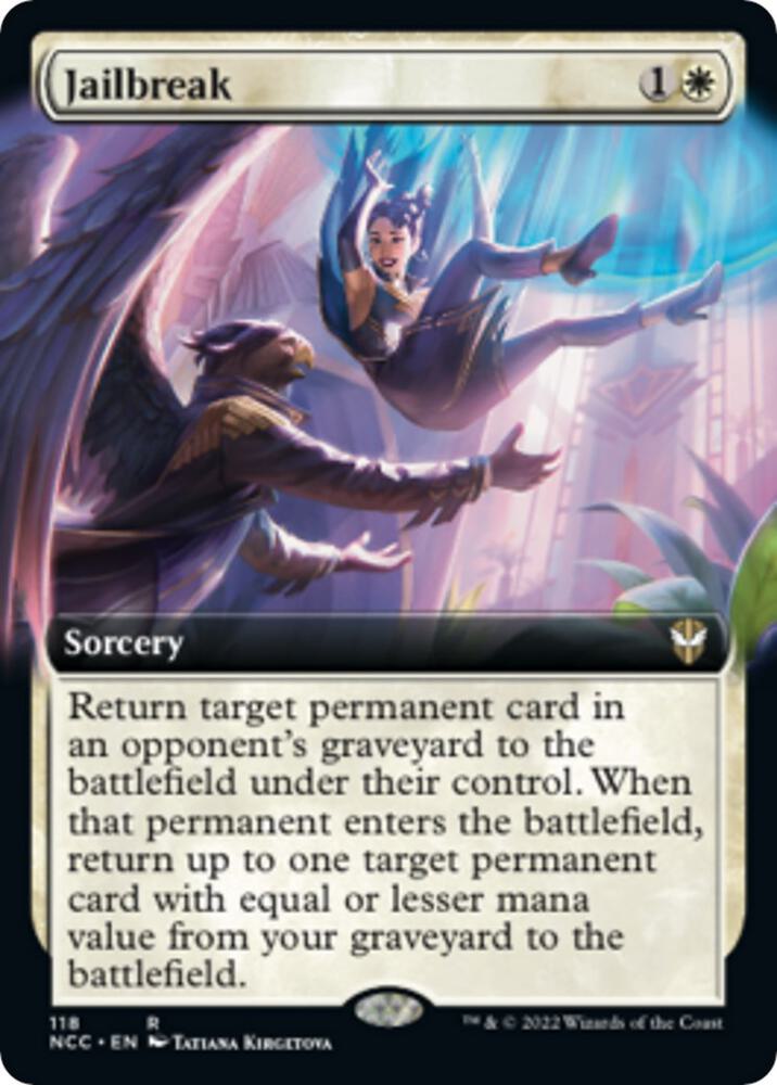 Jailbreak (Extended Art) [Commander: Streets of New Capenna] 118