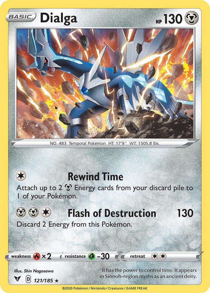 Dialga - 121/185 [Deck Exclusives] 121/185
