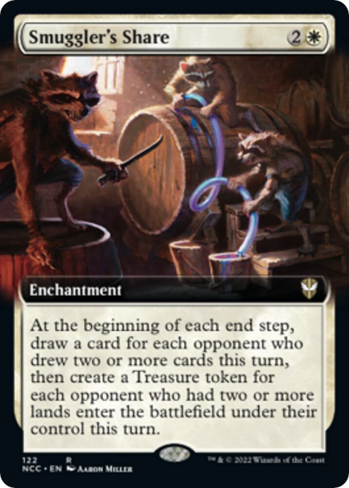 Smuggler's Share (Extended Art) [Commander: Streets of New Capenna] 122