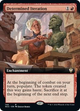 Determined Iteration (Extended Art) [Commander: Streets of New Capenna] 146