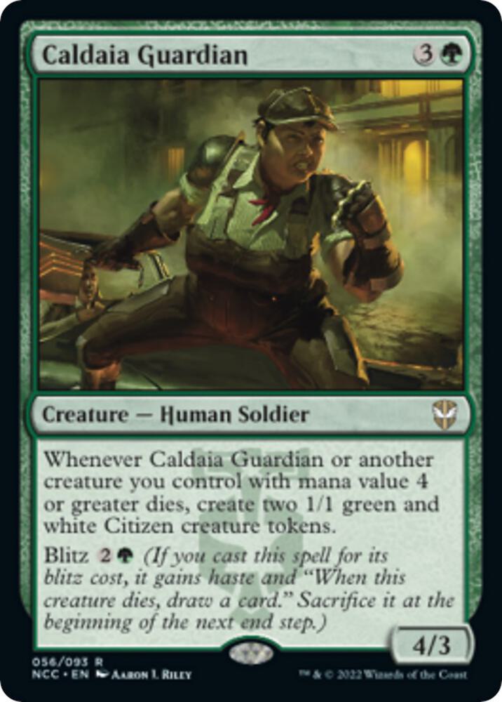 Caldaia Guardian [Commander: Streets of New Capenna] 56