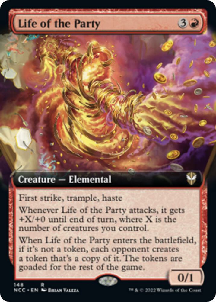 Life of the Party (Extended Art) [Commander: Streets of New Capenna] 148