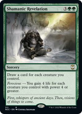 Shamanic Revelation [Commander: Streets of New Capenna] 311