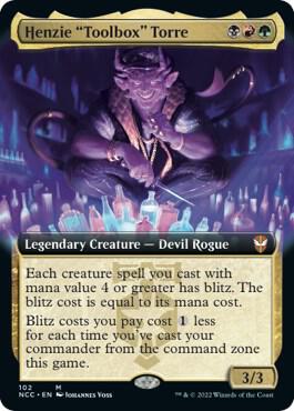 Henzie "Toolbox" Torre (Extended Art) [Commander: Streets of New Capenna] 102