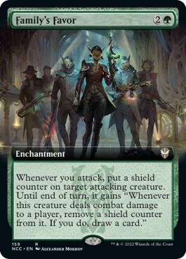 Family's Favor (Extended Art) [Commander: Streets of New Capenna] 159