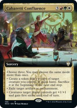 Cabaretti Confluence (Extended Art) [Commander: Streets of New Capenna] 169
