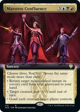 Maestros Confluence (Extended Art) [Commander: Streets of New Capenna] 175