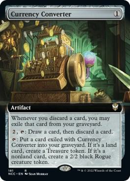 Currency Converter (Extended Art) [Commander: Streets of New Capenna] 181
