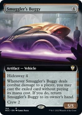 Smuggler's Buggy (Extended Art) [Commander: Streets of New Capenna] 184