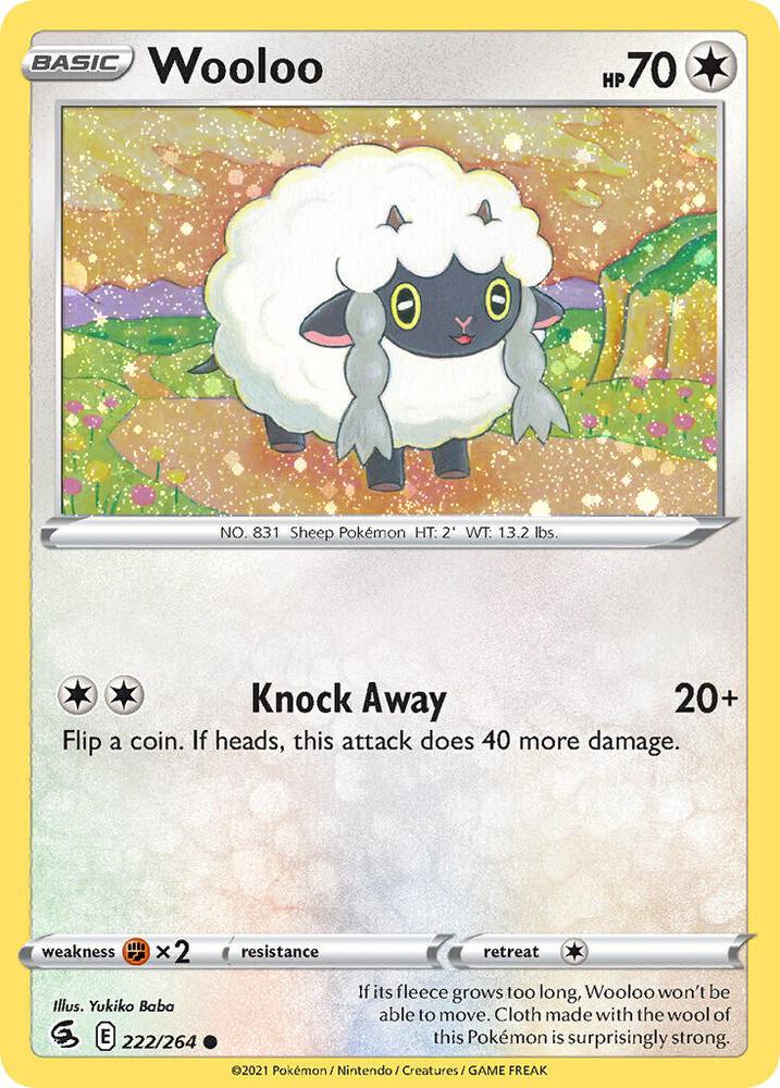 Wooloo - 222/264 (Cosmos Holo) [Miscellaneous Cards & Products] 222/264