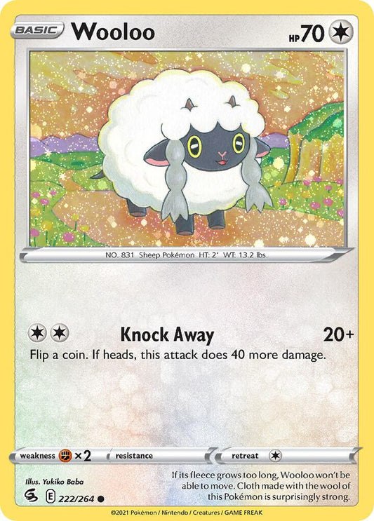 Wooloo - 222/264 (Cosmos Holo) [Miscellaneous Cards & Products] 222/264