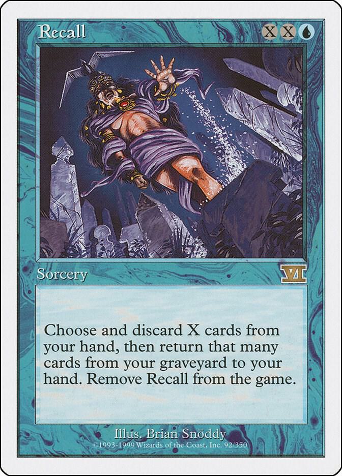 Recall [Classic Sixth Edition] 92