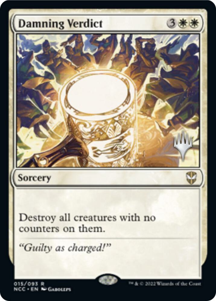 Damning Verdict [Promo Pack: Streets of New Capenna] 15