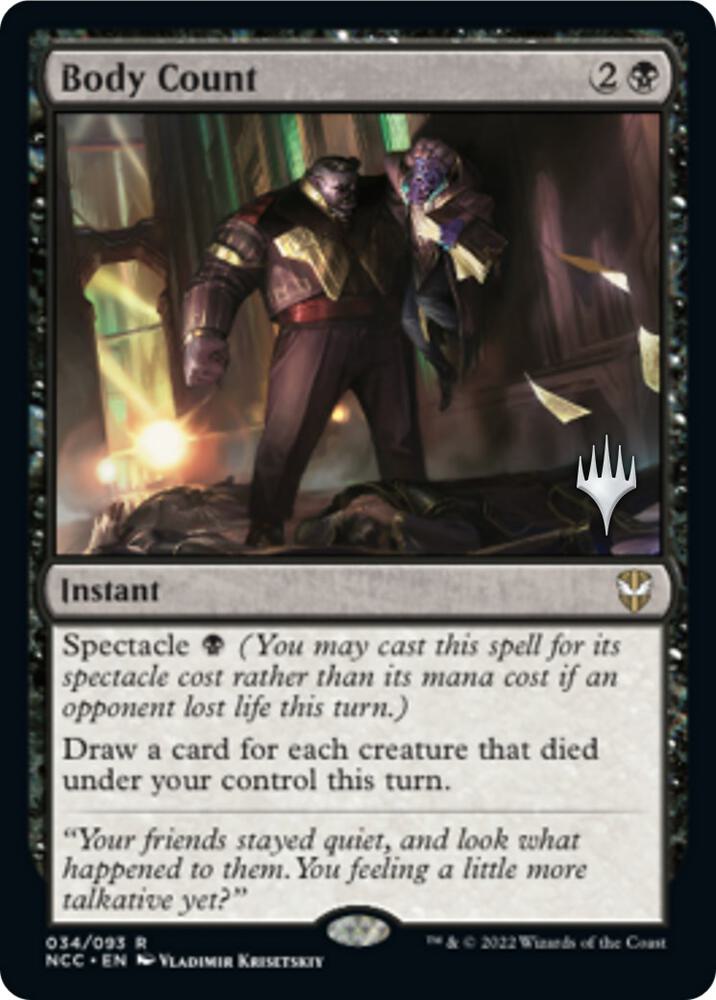 Body Count [Promo Pack: Streets of New Capenna] 34