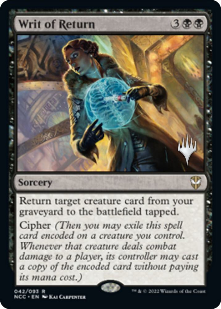 Writ of Return [Promo Pack: Streets of New Capenna] 42
