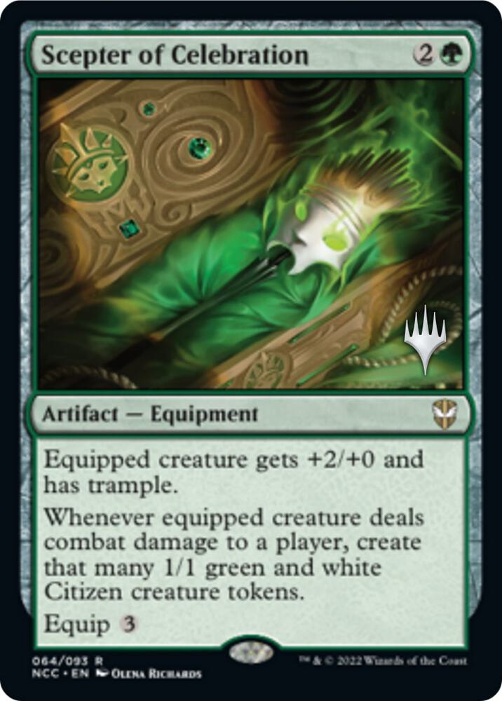 Scepter of Celebration [Promo Pack: Streets of New Capenna] 64