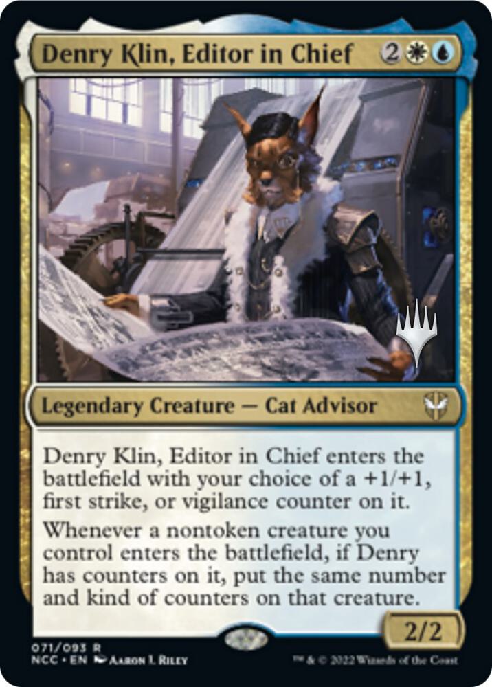 Denry Klin, Editor in Chief [Promo Pack: Streets of New Capenna] 71