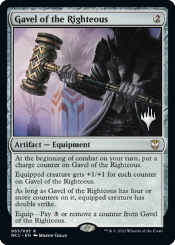 Gavel of the Righteous [Promo Pack: Streets of New Capenna] 83
