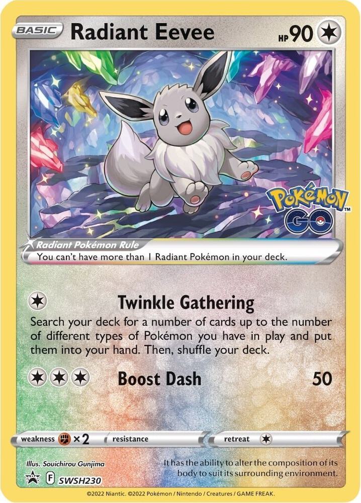 Radiant Eevee - SWSH230 [SWSH: Sword & Shield Promo Cards] SWSH230