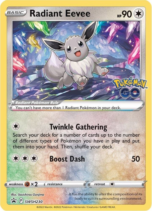 Radiant Eevee - SWSH230 [SWSH: Sword & Shield Promo Cards] SWSH230