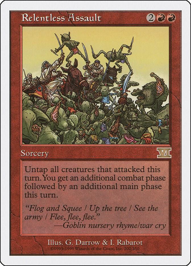 Relentless Assault [Classic Sixth Edition] 202