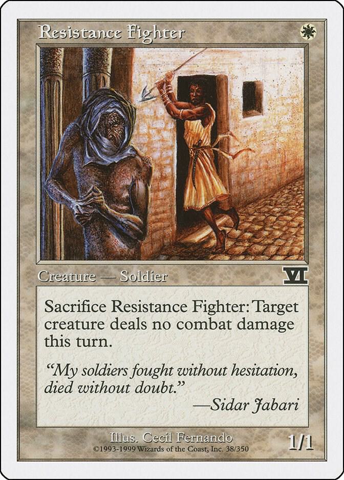 Resistance Fighter [Classic Sixth Edition] 38