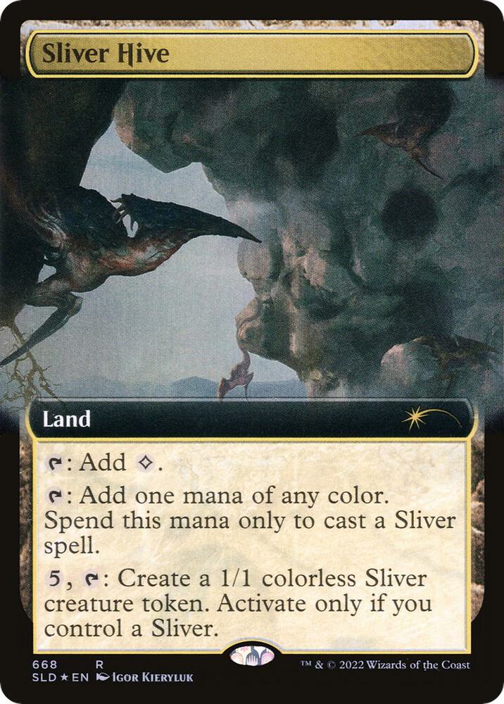 Sliver Hive (Extended Art) [Secret Lair Drop Series] 668