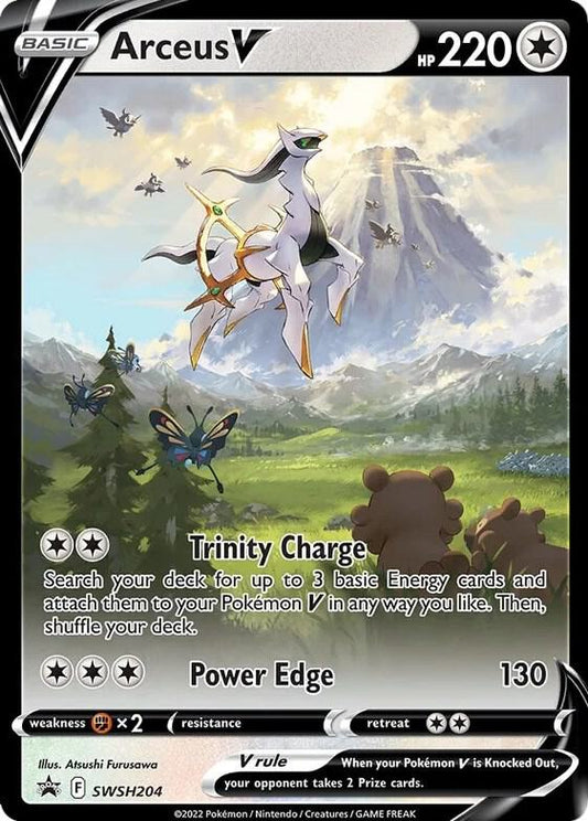 Arceus V - SWSH204 [SWSH: Sword & Shield Promo Cards] SWSH204