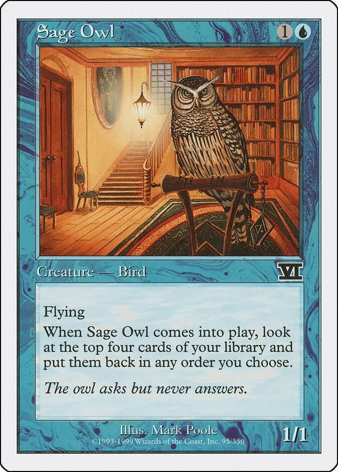 Sage Owl [Classic Sixth Edition] 95