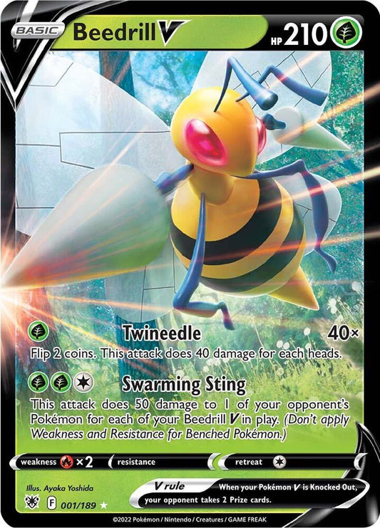 Beedrill V [SWSH10: Astral Radiance] 001/189