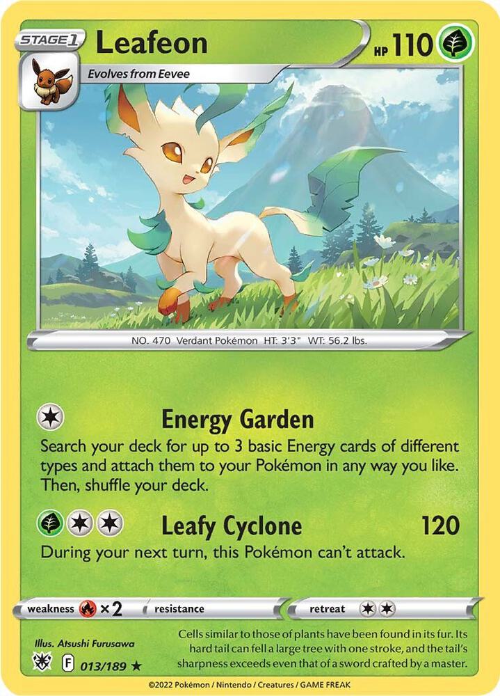 Leafeon [SWSH10: Astral Radiance] 013/189
