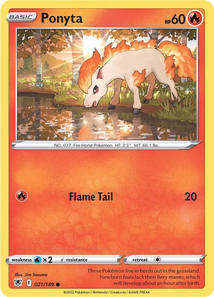 Ponyta [SWSH10: Astral Radiance] 021/189