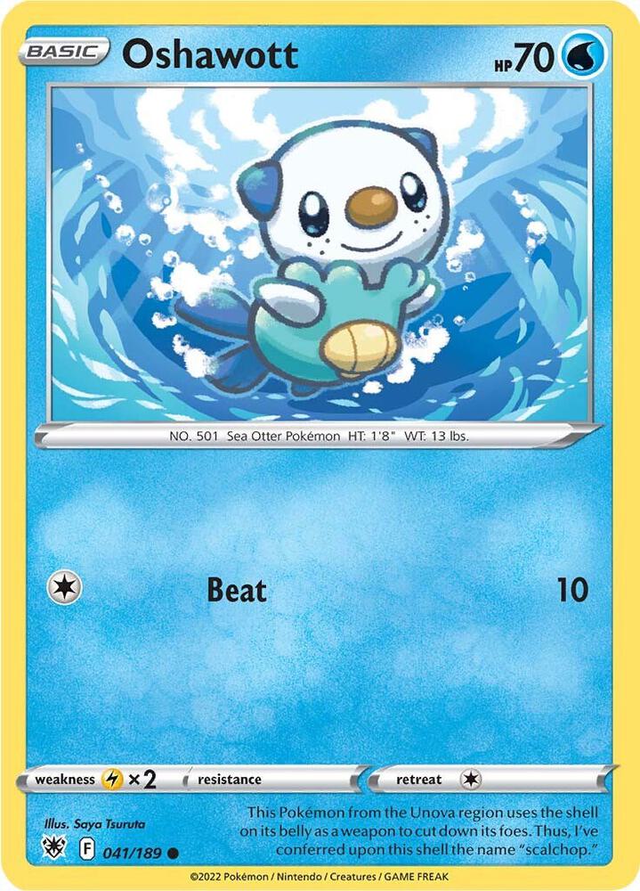 Oshawott [SWSH10: Astral Radiance] 041/189