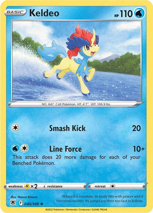 Keldeo [SWSH10: Astral Radiance] 045/189
