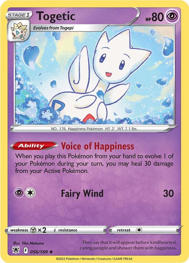 Togetic [SWSH10: Astral Radiance] 056/189