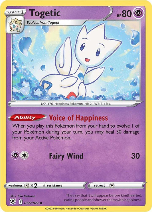 Togetic [SWSH10: Astral Radiance] 056/189