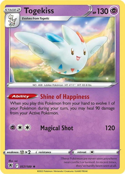 Togekiss [SWSH10: Astral Radiance] 057/189