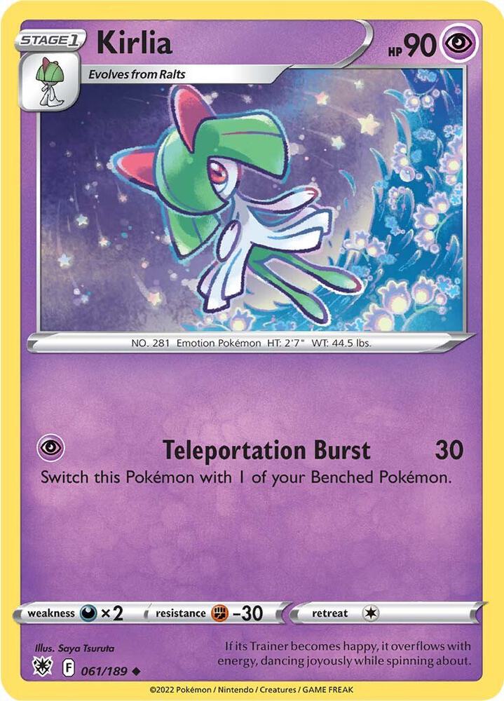 Kirlia [SWSH10: Astral Radiance] 061/189