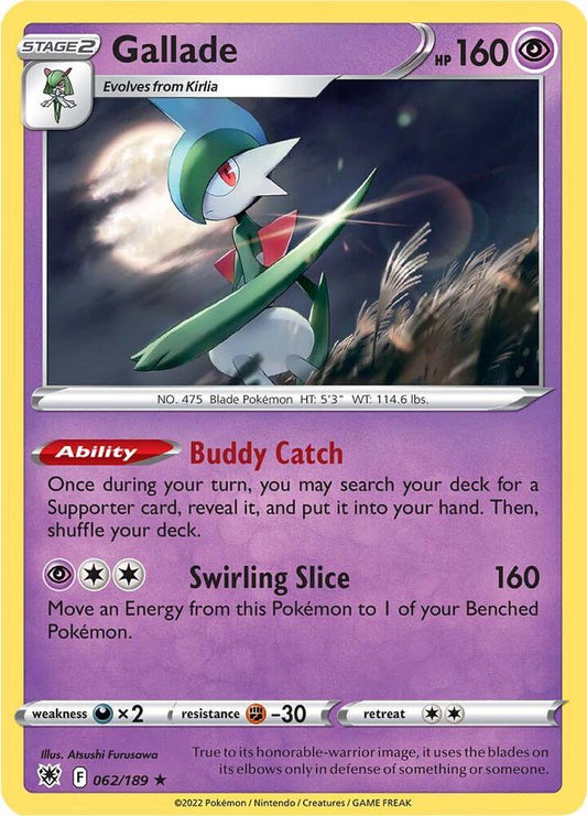 Gallade [SWSH10: Astral Radiance] 062/189