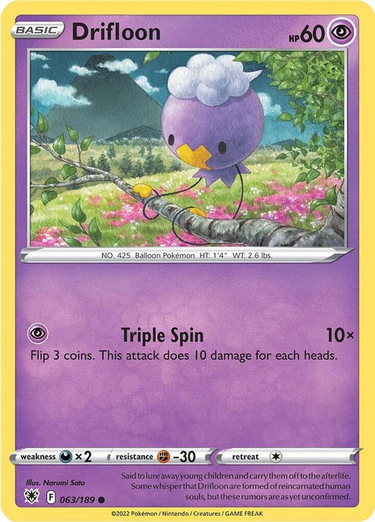 Drifloon [SWSH10: Astral Radiance] 063/189