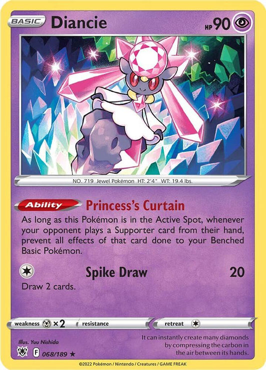 Diancie [SWSH10: Astral Radiance] 068/189