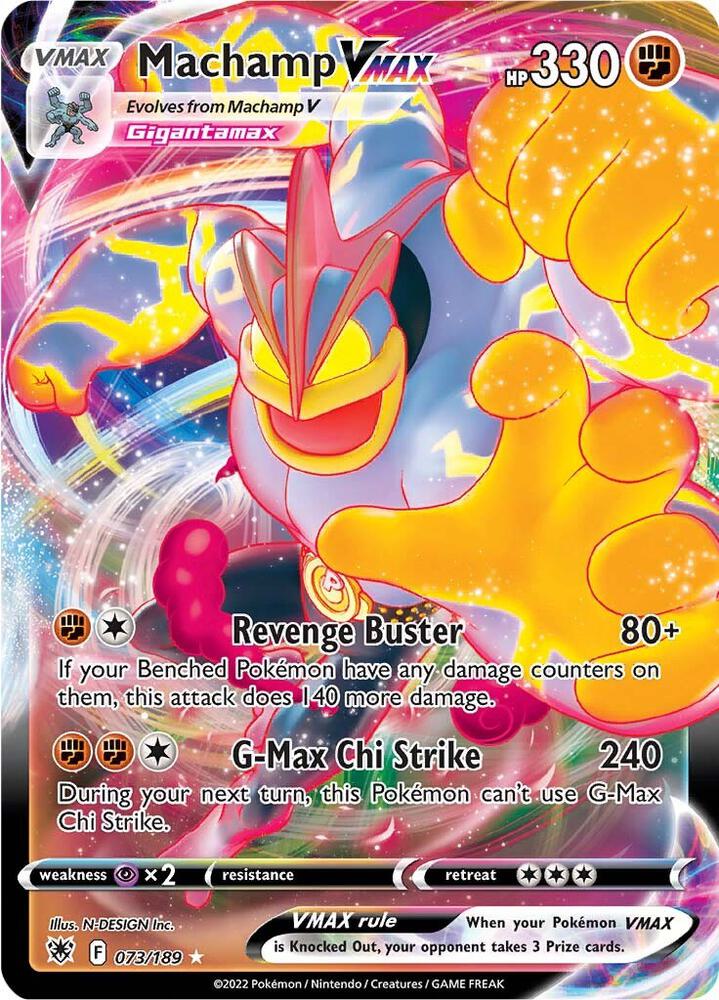 Machamp VMAX [SWSH10: Astral Radiance] 073/189