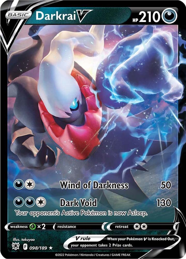 Darkrai V [SWSH10: Astral Radiance] 098/189