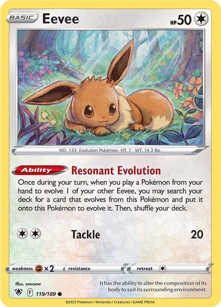 Eevee [SWSH10: Astral Radiance] 119/189
