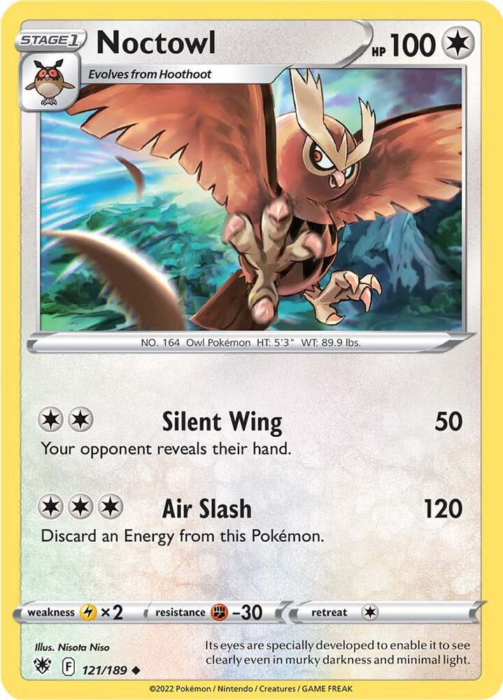 Noctowl [SWSH10: Astral Radiance] 121/189