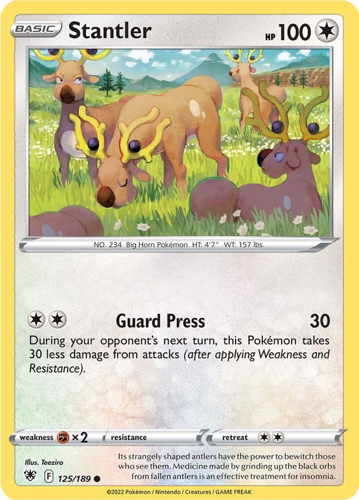 Stantler [SWSH10: Astral Radiance] 125/189