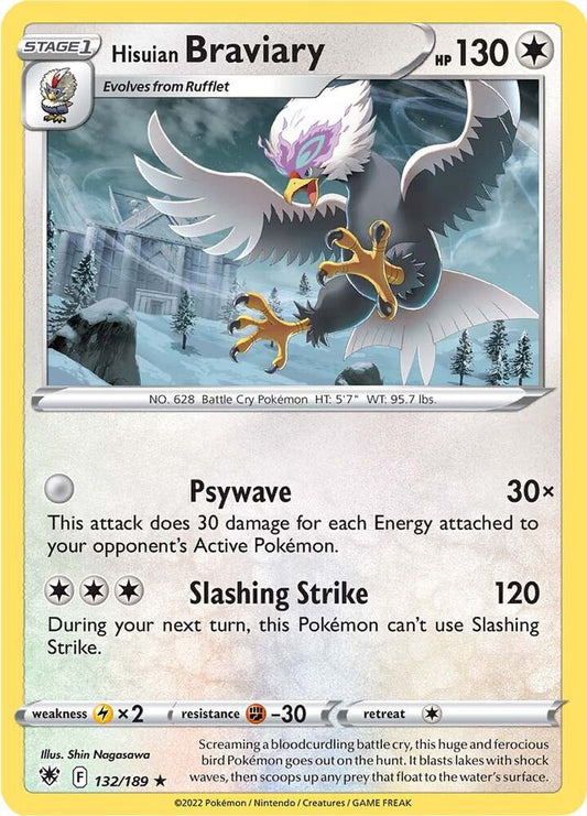 Hisuian Braviary [SWSH10: Astral Radiance] 132/189