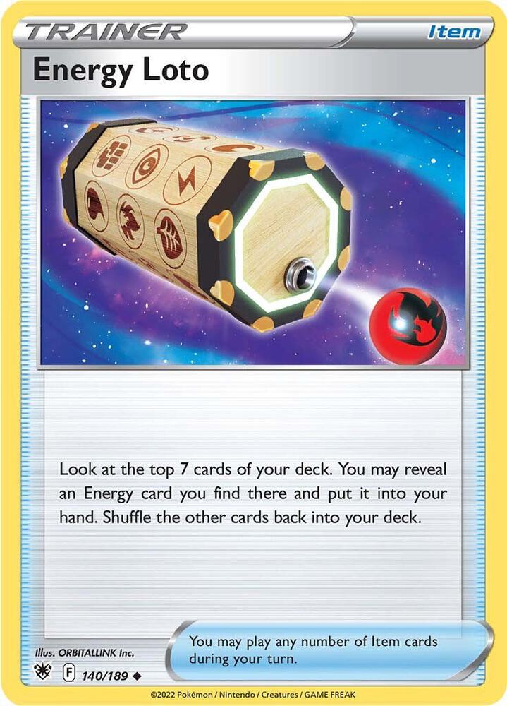 Energy Loto [SWSH10: Astral Radiance] 140/189