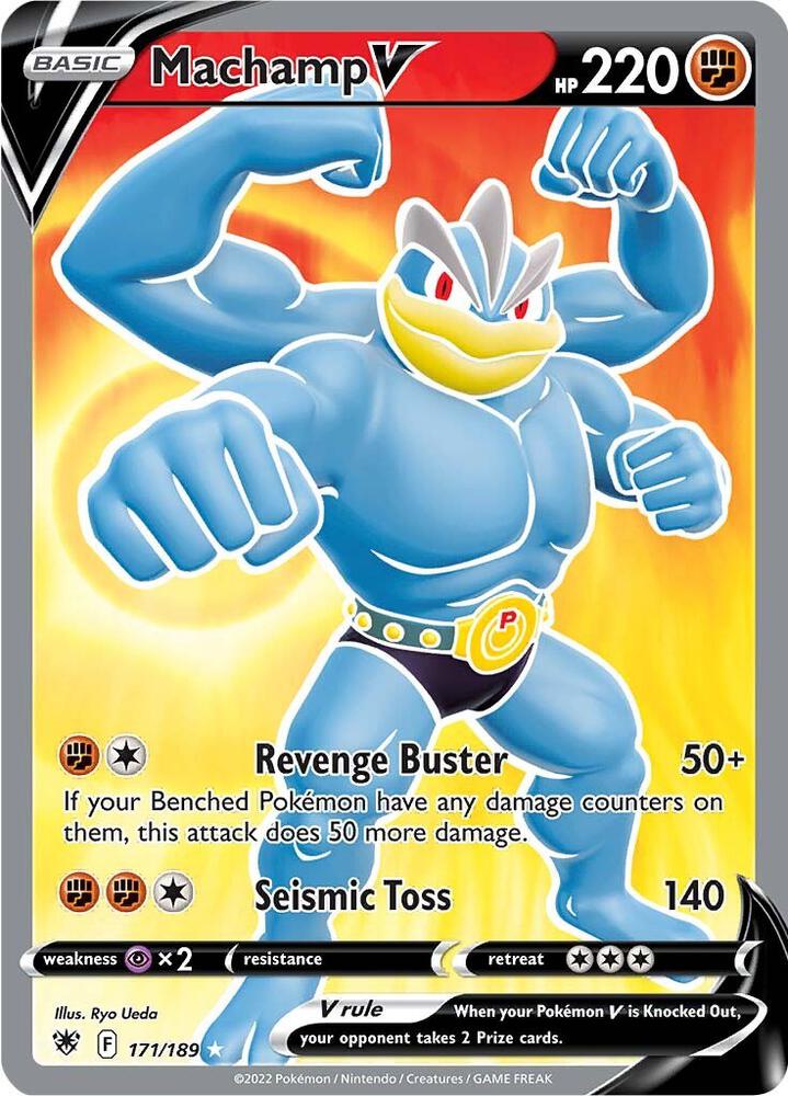 Machamp V (Full Art) [SWSH10: Astral Radiance] 171/189