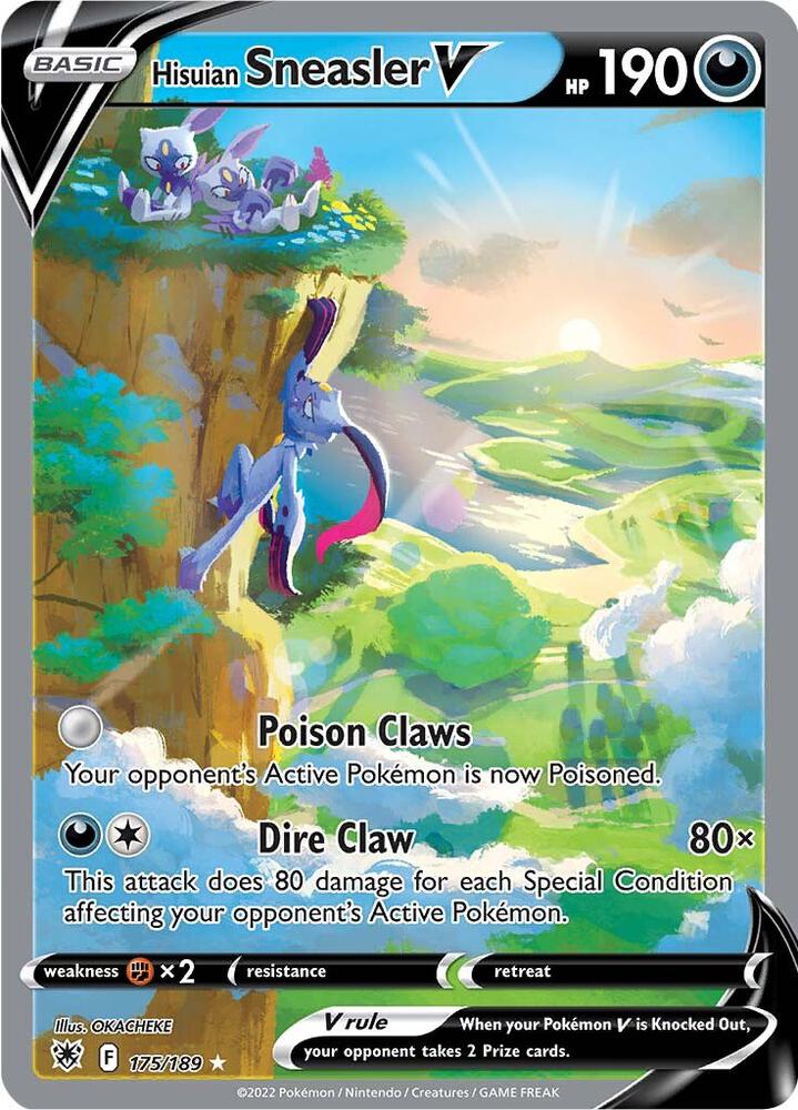 Hisuian Sneasler V (Alternate Full Art) [SWSH10: Astral Radiance] 175/189